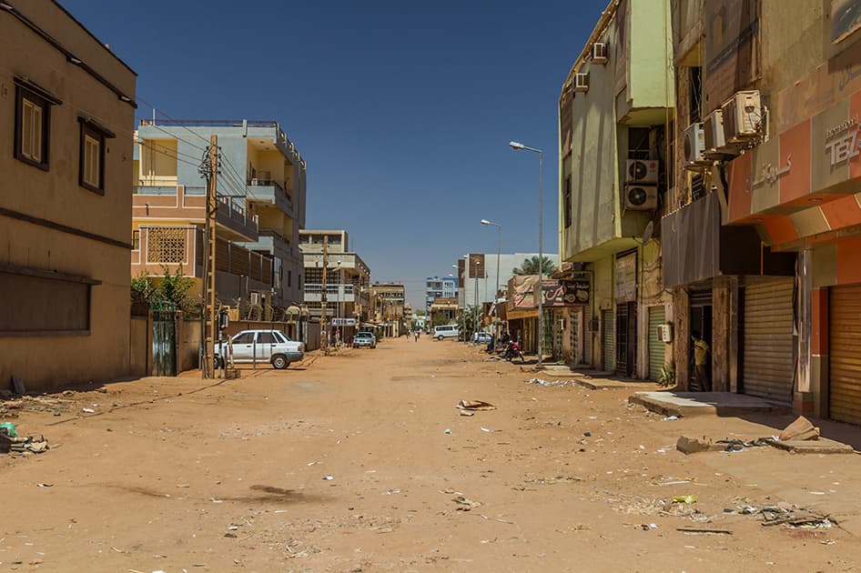 Streets of Khartoum Sudan